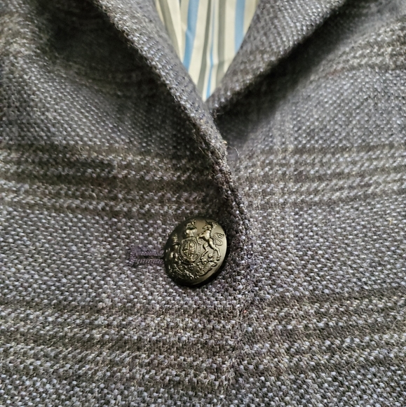 Veronica Beard Gia Peak Plaid Wool Jacket Blazer - Picture 2 of 10